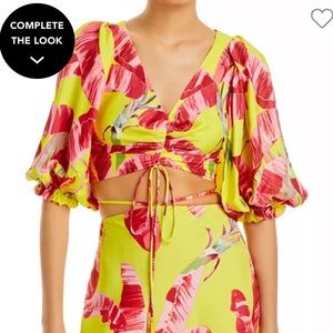 New Farm Rio Sweet Jungle Crop Top